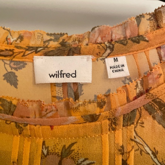 Wilfred Yellow Floral Blouse - Picture 3 of 4